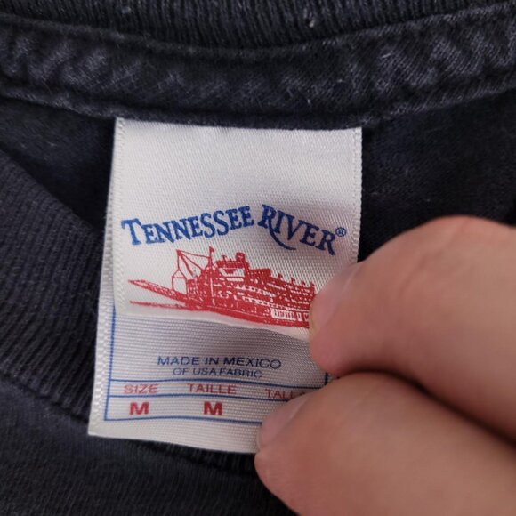 Vintage Y2K 00s Exile evil cigar smoking gangster clown faded black shirt - Picture 3 of 5